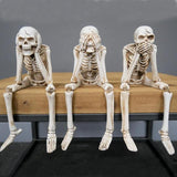 🎃👻💀Halloween Fireplace Simulation Skull Combination